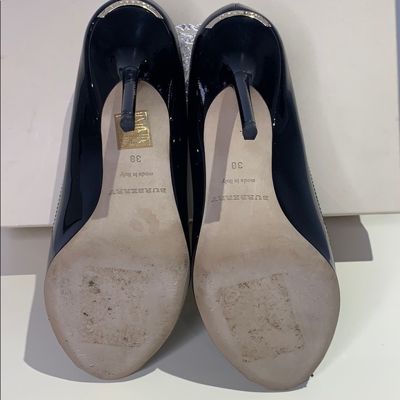 Burberry Kensal 100 Peep Toe Pump - Picture 7 of 9
